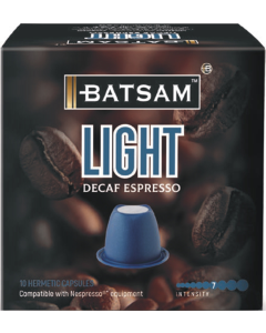 BATSAM™ LIGHT Decaf Espresso Coffee Capsules